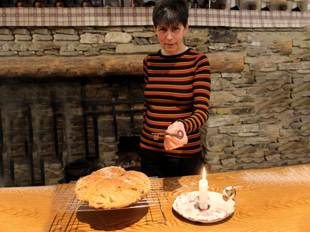 Bastable cake cooked